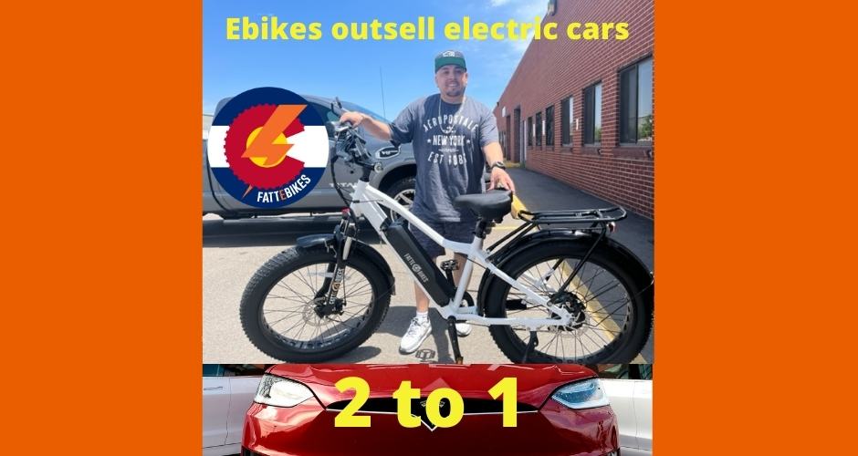Ebikes Are Outselling Electric Cars and Trucks
