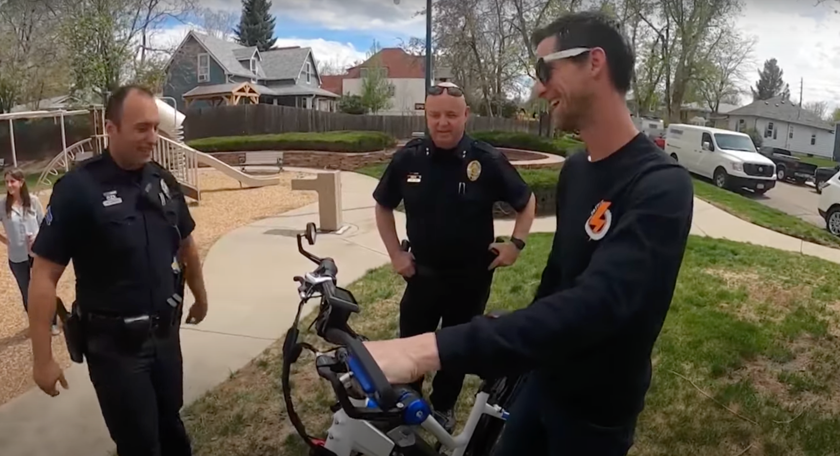 Police department rides two new fat tire electric bikes